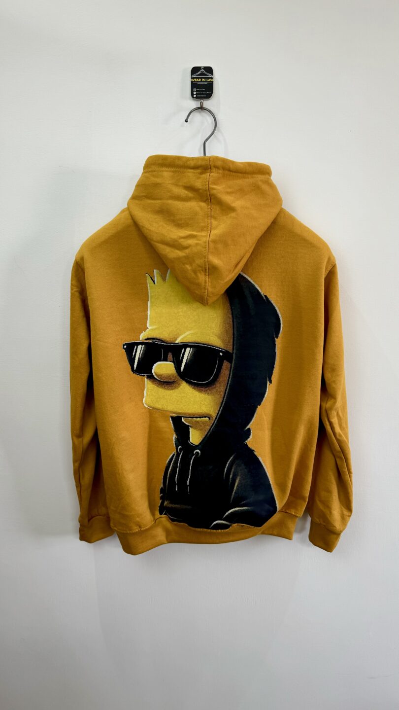 Simpsons graphic pullover hoodie