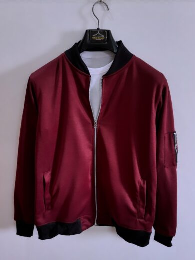 Stylish zipper Bomber jacket - Image 2