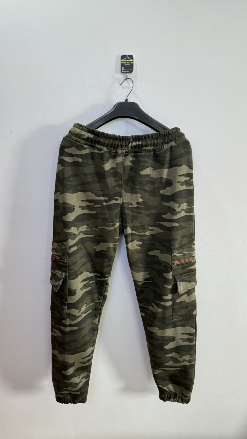 Camouflage zipper pocket trouser - Image 2