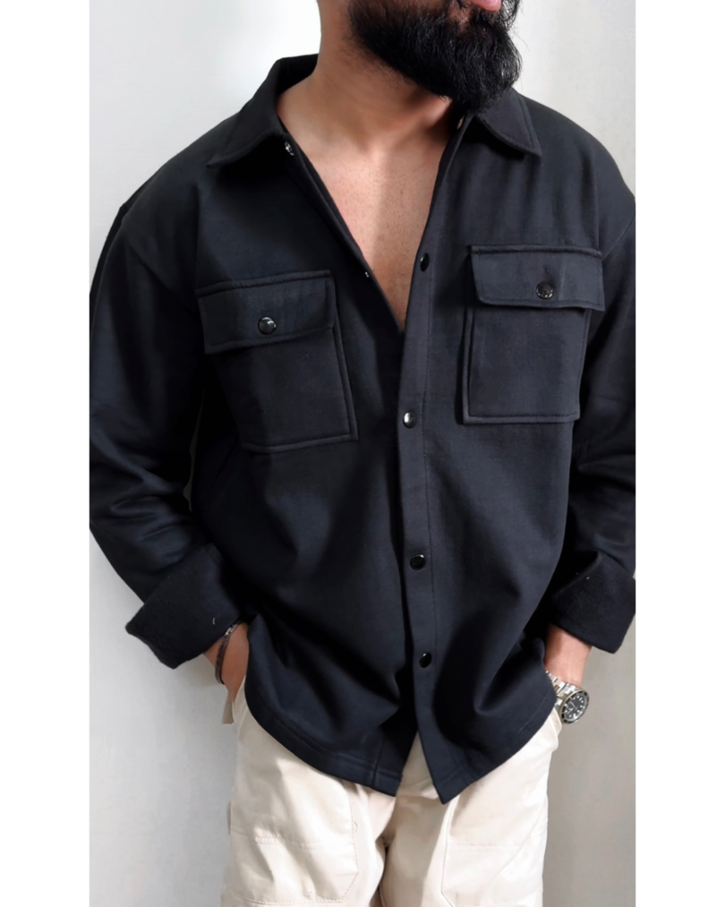 Korean-fit Stretchable shirt