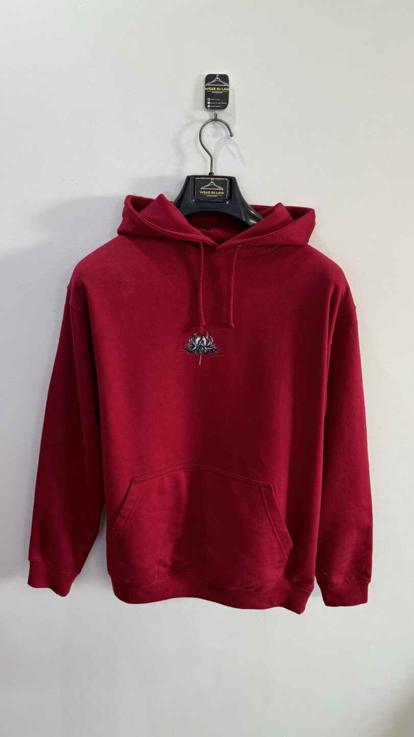 Cocoa Dream Red graphic hoodie - Image 2