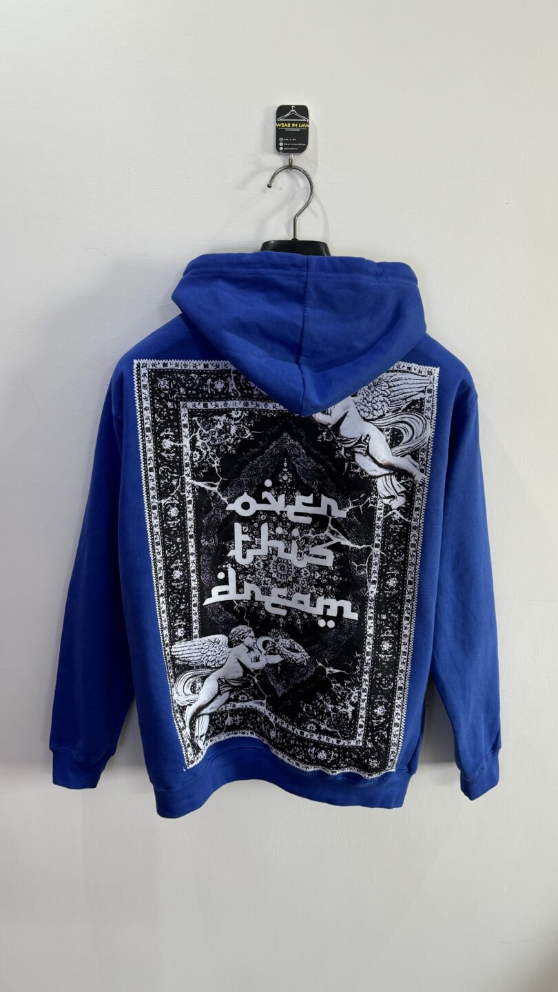 Royal majesty graphic pullover hoodie